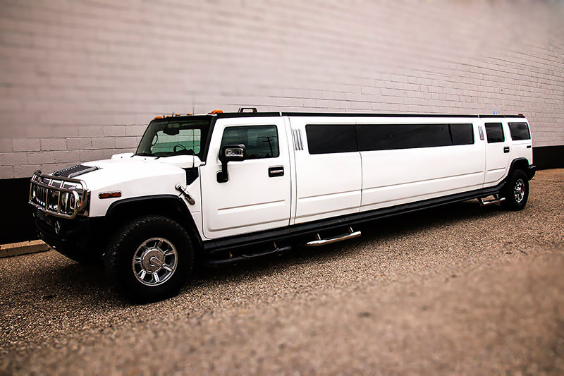 hummer limo exterior