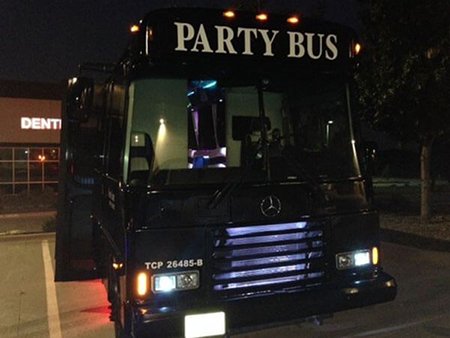 Party bus and Rowlett TX Dallas limousine