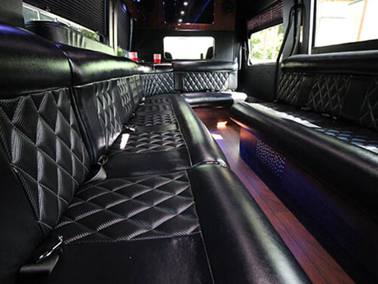 Sprinter vans and party buses Dallas Fort Worth