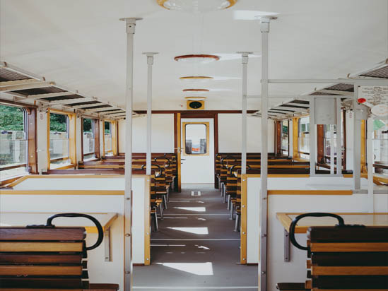 fort worth trolley bus chairs