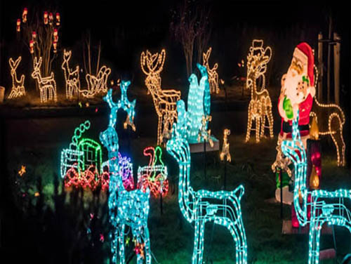 highland park christmas lights