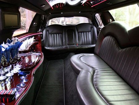 dfw limo service interior