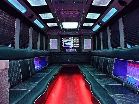 Party bus service Plano limousine service