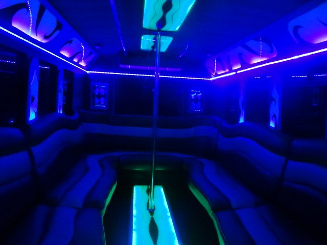 Blue Velvet Sprinter Vans Interior